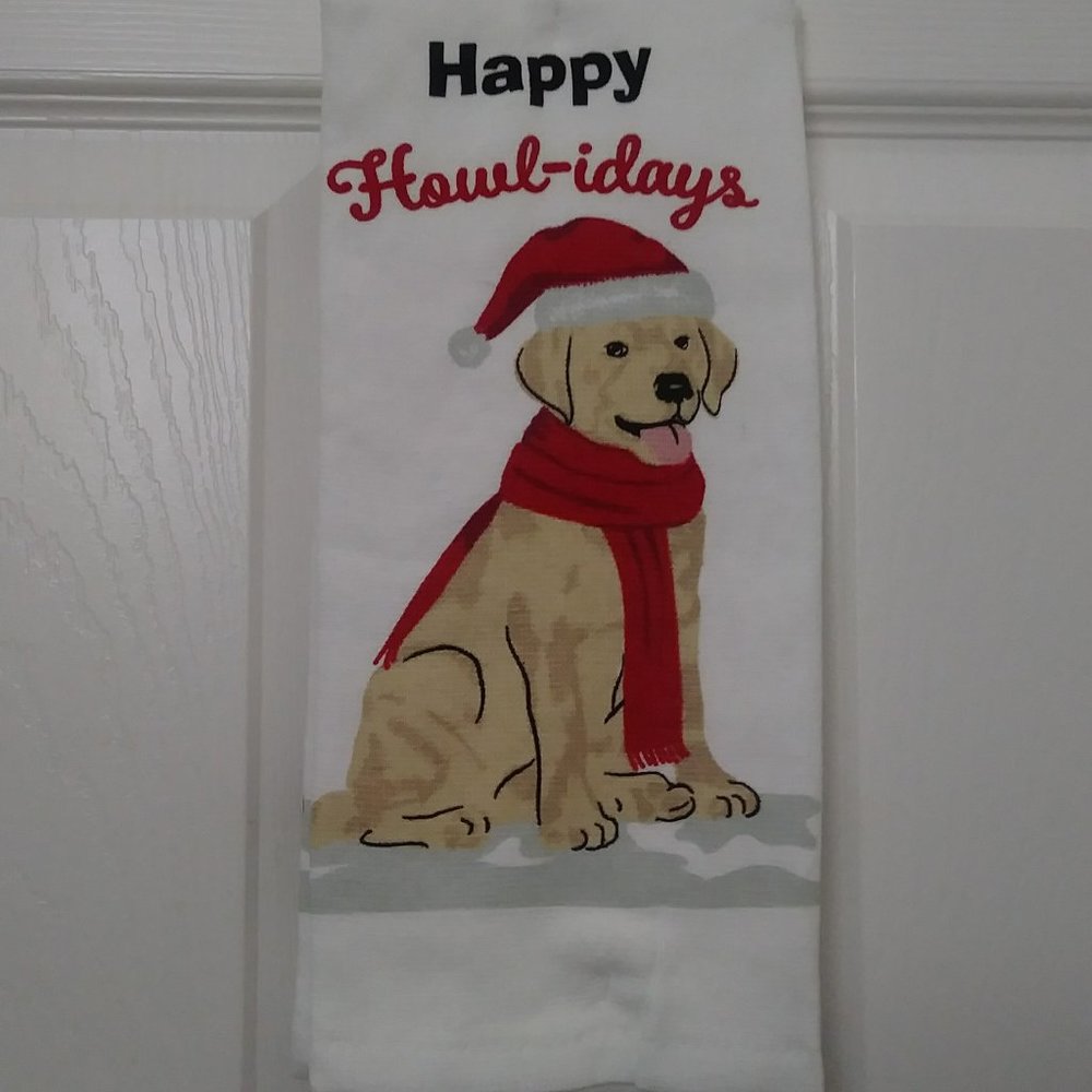 Cuisinart 2 PK. Kitchen Towel Happy Holidays
